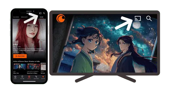 Home 29 Streaming Crunchyroll Anime on Android and Smart TV