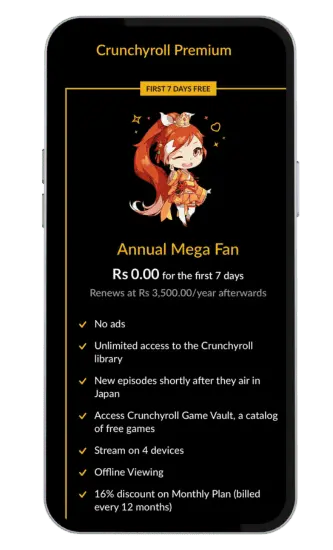 Enjoy Crunchyroll Mod Premium Subscription